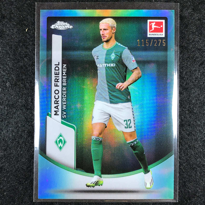 2023-24 Topps Chrome Bundesliga MARCO FRIEDL Base Aqua Bubble 115/275 #14