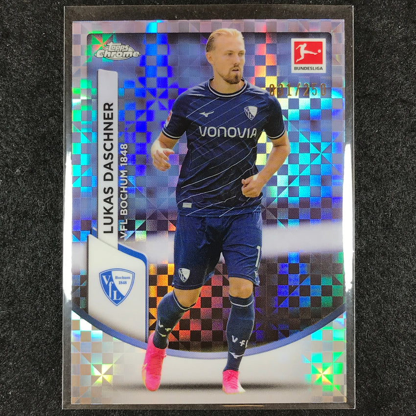2023-24 Topps Chrome Bundesliga LUKAS DASCHNER Base X-Fractor 31/250 #10