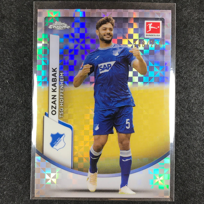 2023-24 Topps Chrome Bundesliga OZAN KABAK Base X-Fractor 148/250 #47