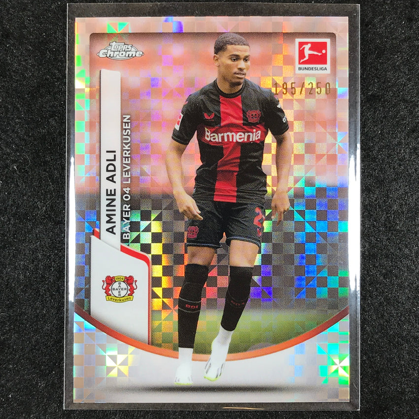 2023-24 Topps Chrome Bundesliga AMINE ADLI Base X-Fractor 195/250 #69