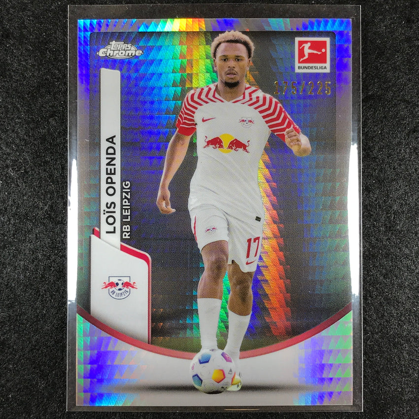 2023-24 Topps Chrome Bundesliga LOIS OPENDA Base Prism Refractor 175/225 #61