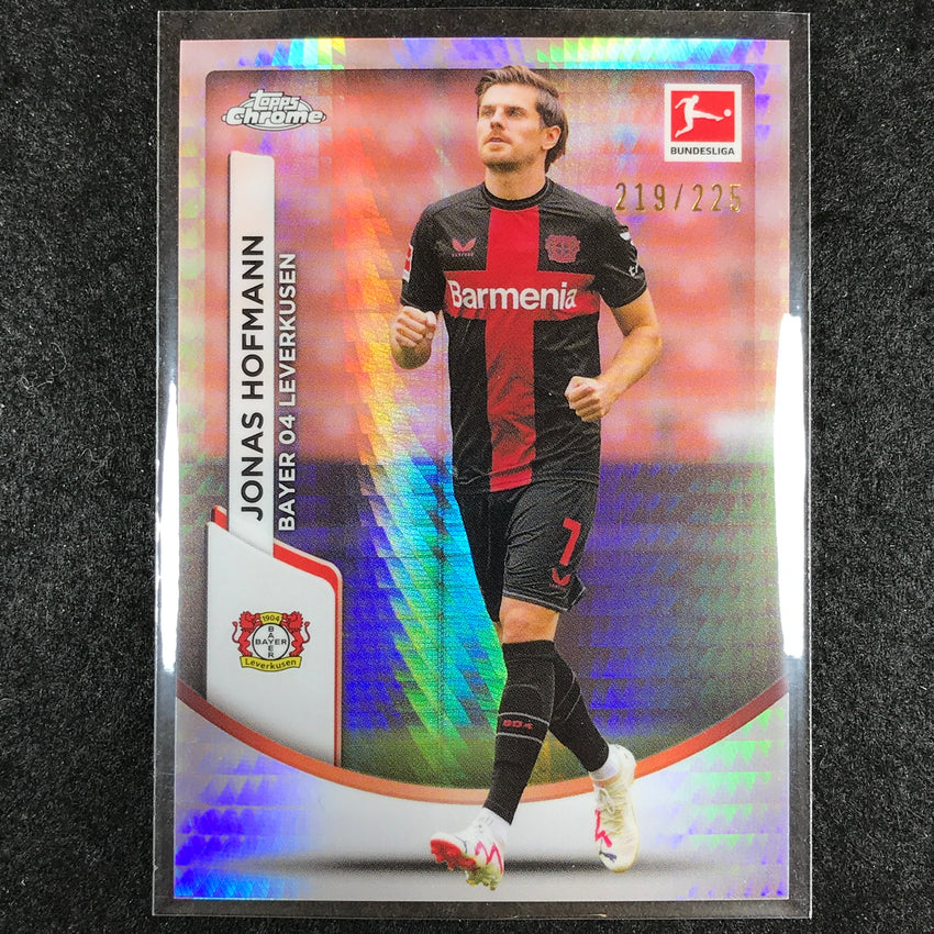 2023-24 Topps Chrome Bundesliga JONAS HOFMANN Base Prism Refractor 219/225 #63