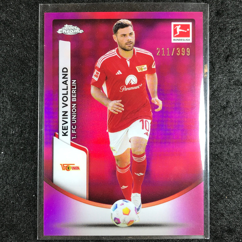 2023-24 Topps Chrome Bundesliga KEVIN VOLLAND Base Magenta 211/399 #7