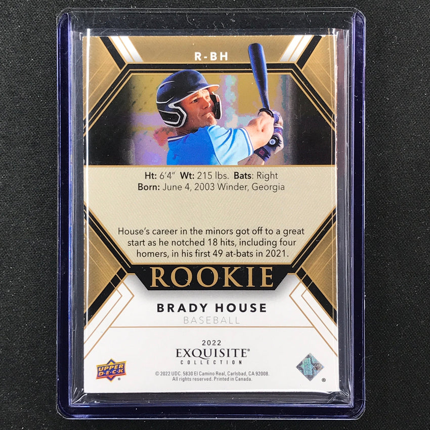 2022 Goodwin Champions Brady House Exquisite Collection Rookie Gold 2/10