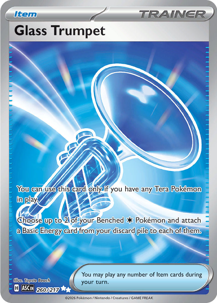 Glass Trumpet - [  260/217 ] - Ultra Rare - Pokemon ME Ascended Heroes