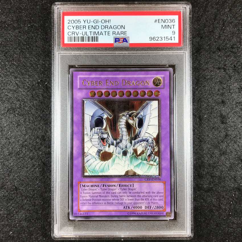 PSA 9 Cyber End Dragon - CRV-EN036 - Ultimate Rare Cybernetic Revolution Unlimited 541
