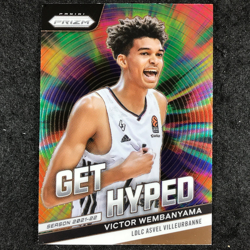 2023-24 Prizm EuroLeague VICTOR WEMBANYAMA Get Hyped Base #4