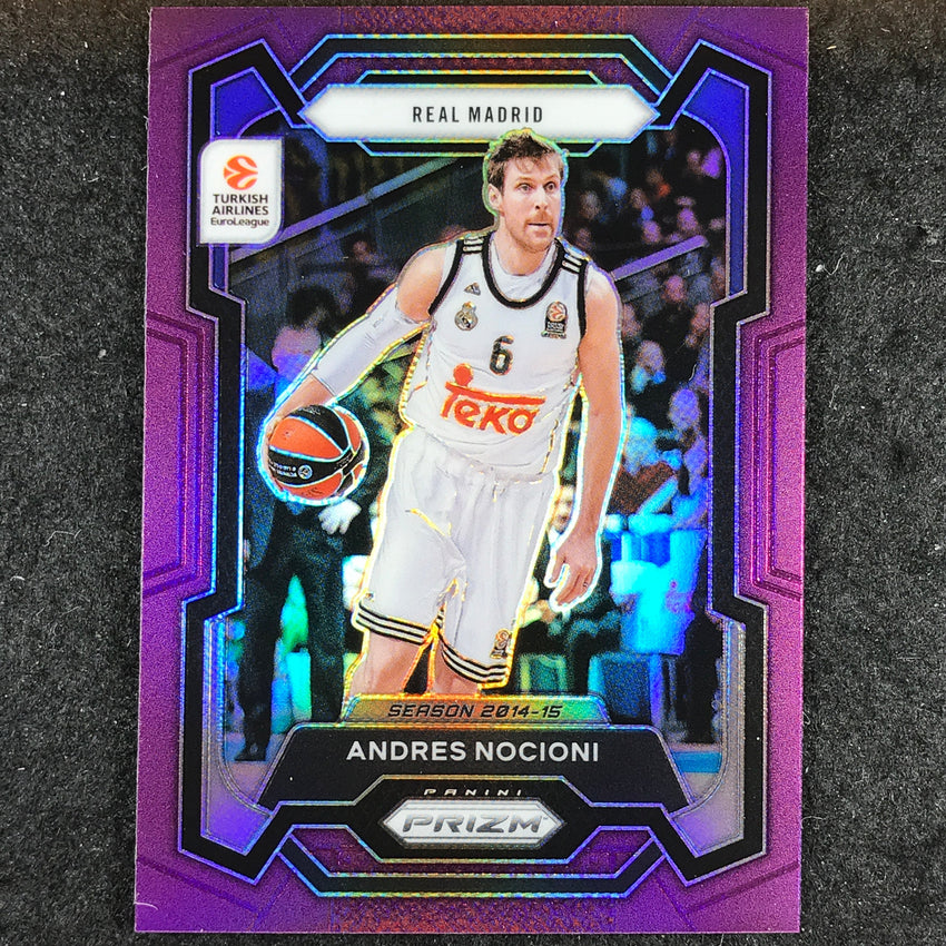 2023-24 Prizm EuroLeague ANDRES NOCIONI Purple Prizm /99 #192