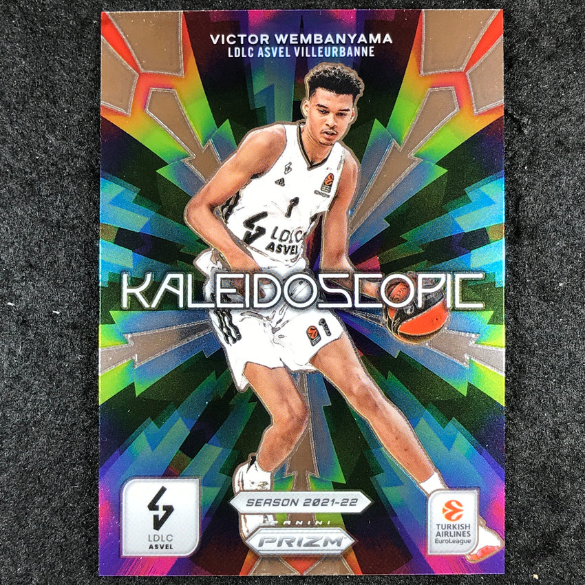 2023-24 Prizm EuroLeague VICTOR WEMBANYAMA Kaleidoscopic Base #5