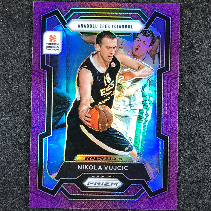 2023-24 Prizm EuroLeague NIKOLA VUJCIC Purple Prizm /99 #76