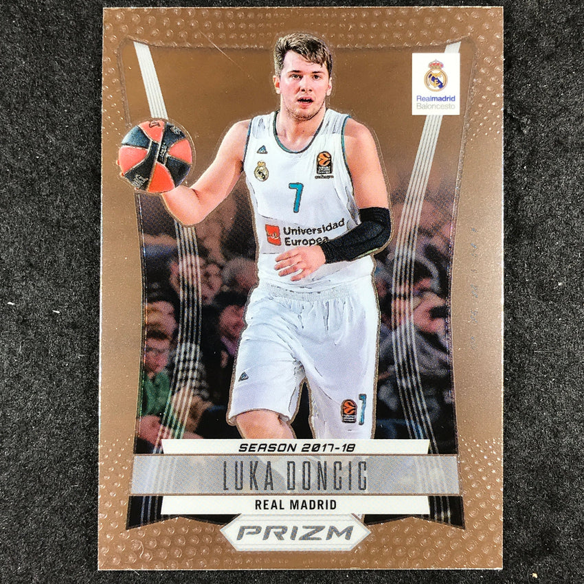2023-24 Prizm EuroLeague LUKA DONCIC Prizm Retro Base #3