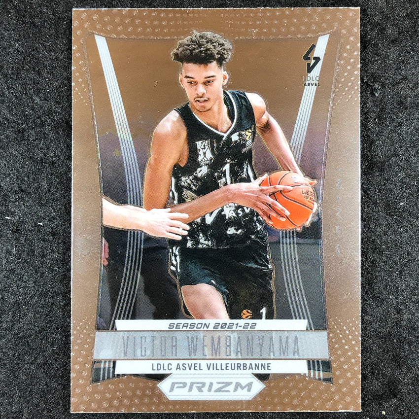 2023-24 Prizm EuroLeague VICTOR WEMBANYAMA Prizm Retro Base #4