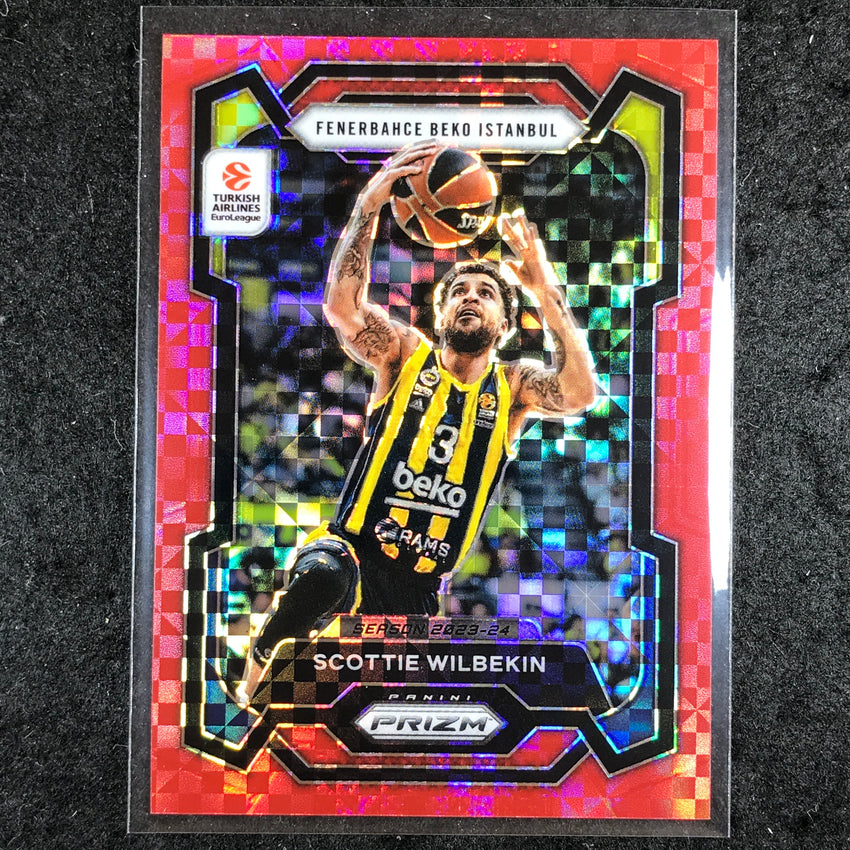 2023-24 Prizm EuroLeague SCOTTIE WILBEKIN Red Power 37/75 #33