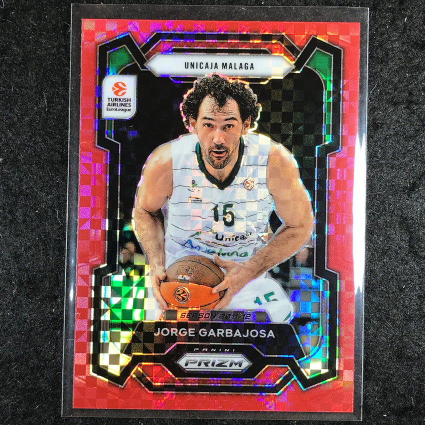 2023-24 Prizm EuroLeague JORGE GARBAJOSA Red Power 70/75 #34