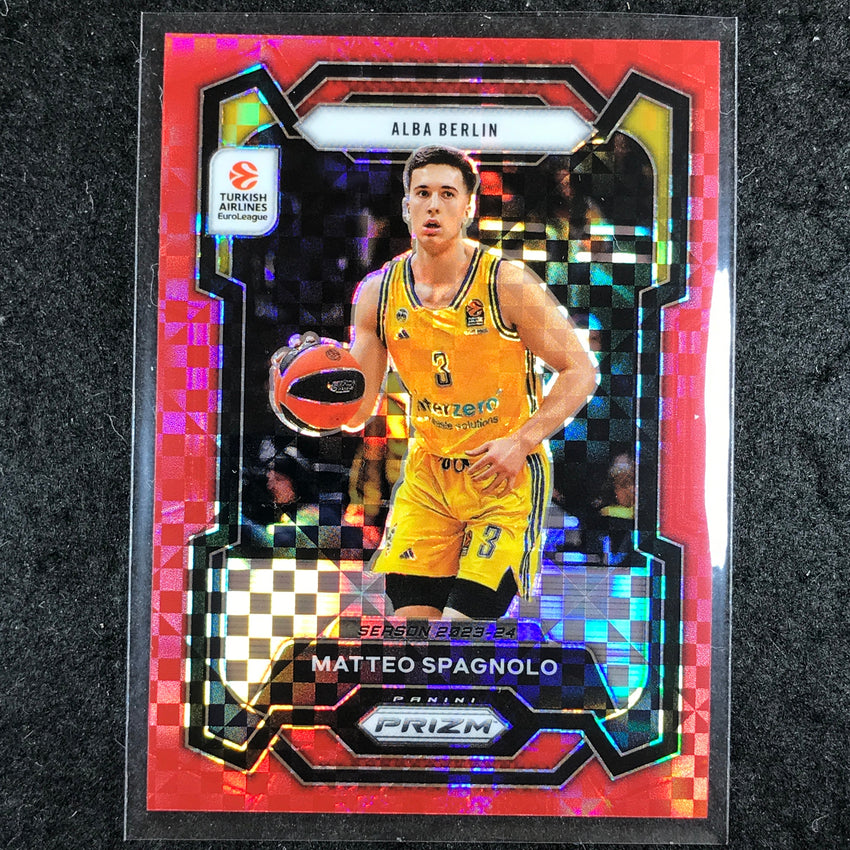 2023-24 Prizm EuroLeague MATTEO SPAGNOLO Red Power 30/75 #41
