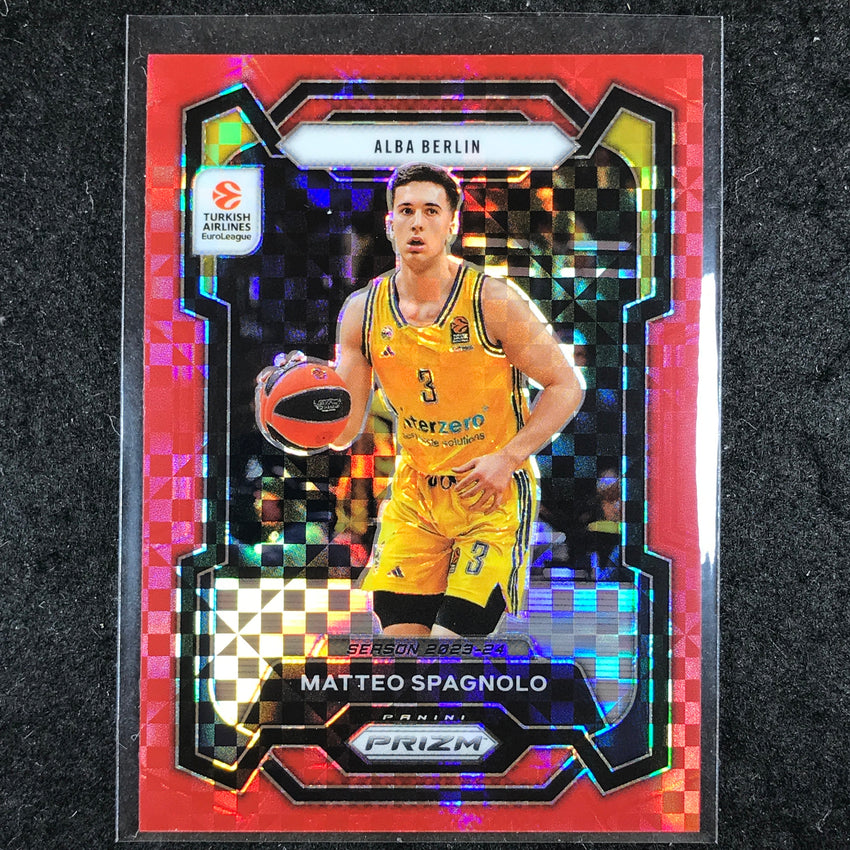 2023-24 Prizm EuroLeague MATTEO SPAGNOLO Red Power 40/75 #41