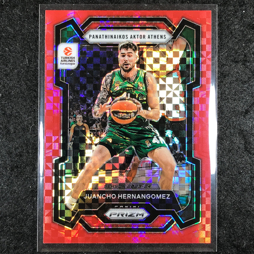 2023-24 Prizm EuroLeague JUANCHO HERNANGOMEZ Red Power 23/75 #50