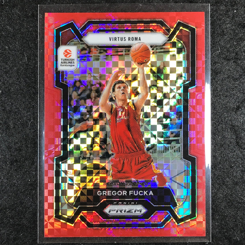 2023-24 Prizm EuroLeague GREGOR FUCKA Red Power 39/75 #57