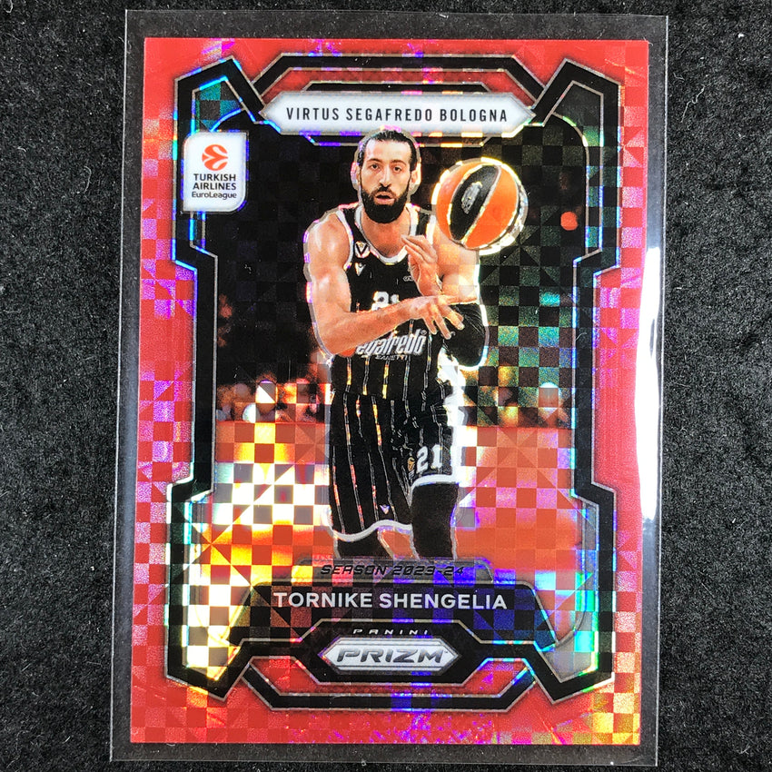 2023-24 Prizm EuroLeague TORNIKE SHENGELIA Red Power 13/75 #68