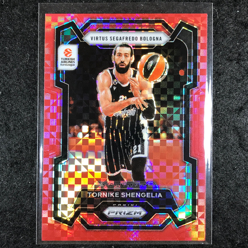 2023-24 Prizm EuroLeague TORNIKE SHENGELIA Red Power 44/75 #68