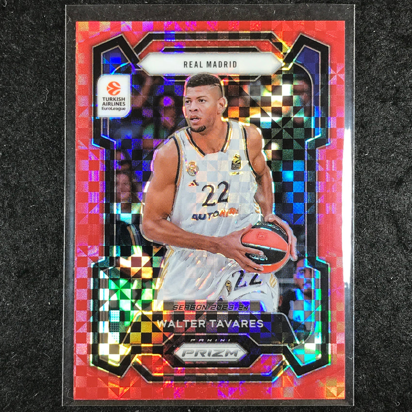 2023-24 Prizm EuroLeague WALTER TAVARES Red Power 70/75 #105