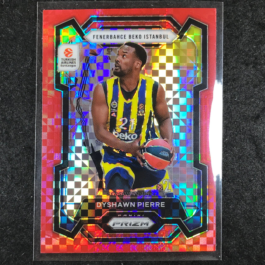 2023-24 Prizm EuroLeague DYSHAWN PIERRE Red Power 48/75 #110