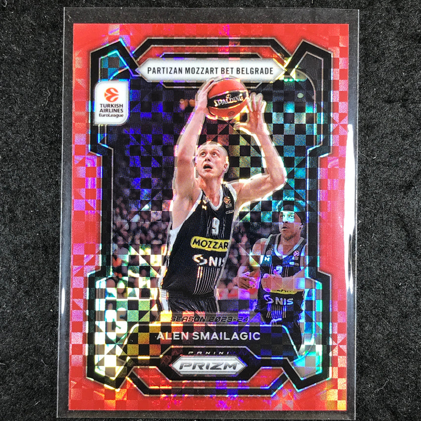 2023-24 Prizm EuroLeague ALEN SMAILAGIC Red Power 2/75 #117