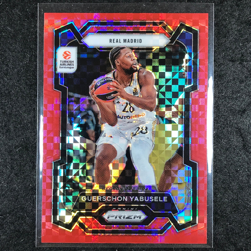 2023-24 Prizm EuroLeague GUERSCHON YABUSELE Red Power 59/75 #120