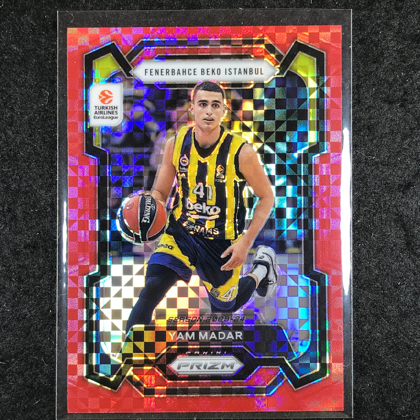 2023-24 Prizm EuroLeague YAM MADAR Red Power 11/75 #123