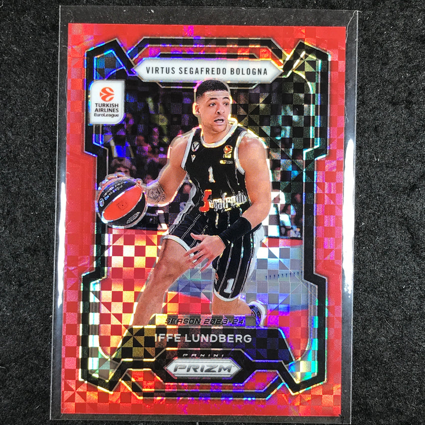 2023-24 Prizm EuroLeague IFFE LUNDBERG Red Power 53/75 #137