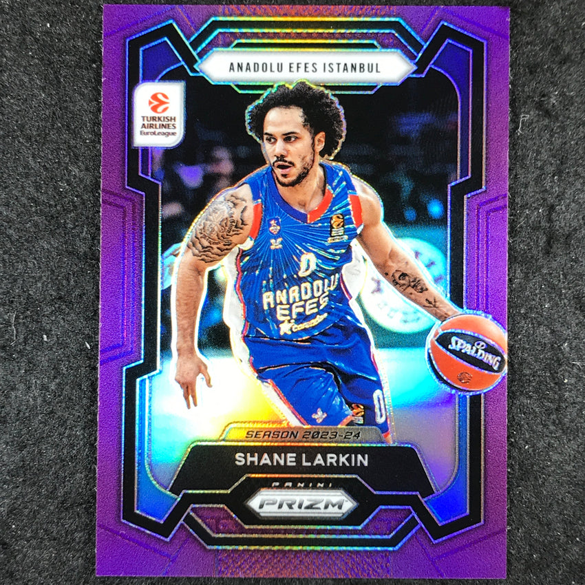 2023-24 Prizm EuroLeague SHANE LARKIN Purple Prizm /99 #5