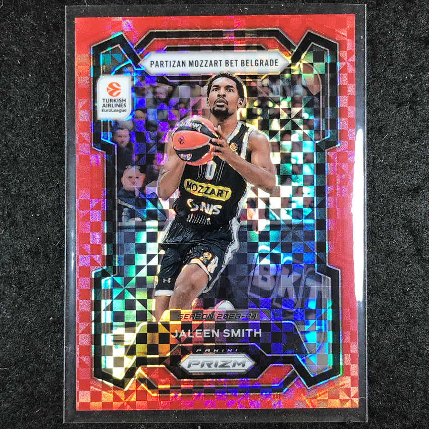 2023-24 Prizm EuroLeague JALEEN SMITH Red Power 36/75 #145