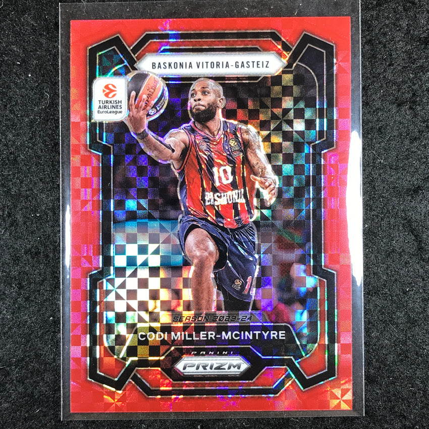 2023-24 Prizm EuroLeague CODI MILLER-MCINTYRE Red Power 71/75 #171