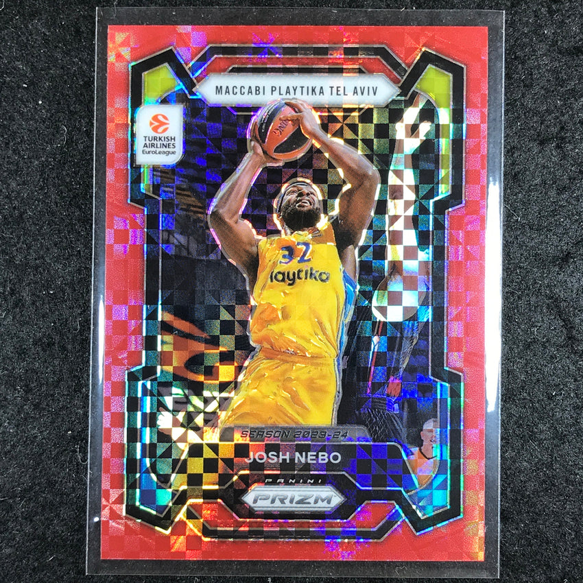 2023-24 Prizm EuroLeague JOSH NEBO Red Power 67/75 #173