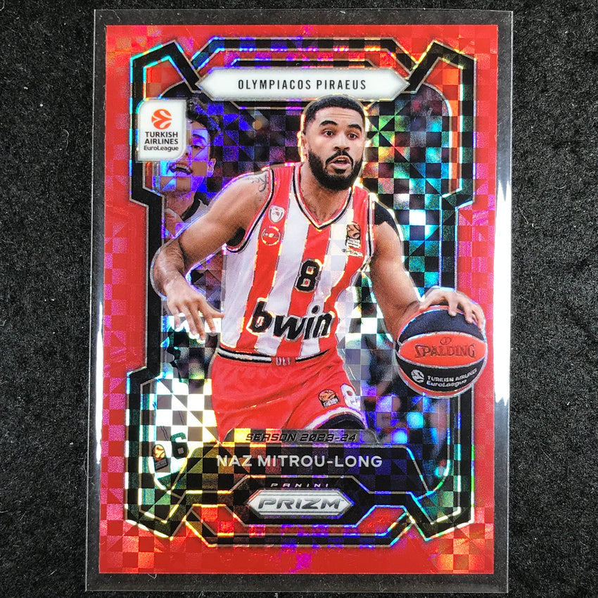 2023-24 Prizm EuroLeague NAZ MITROU-LONG Red Power 31/75 #182
