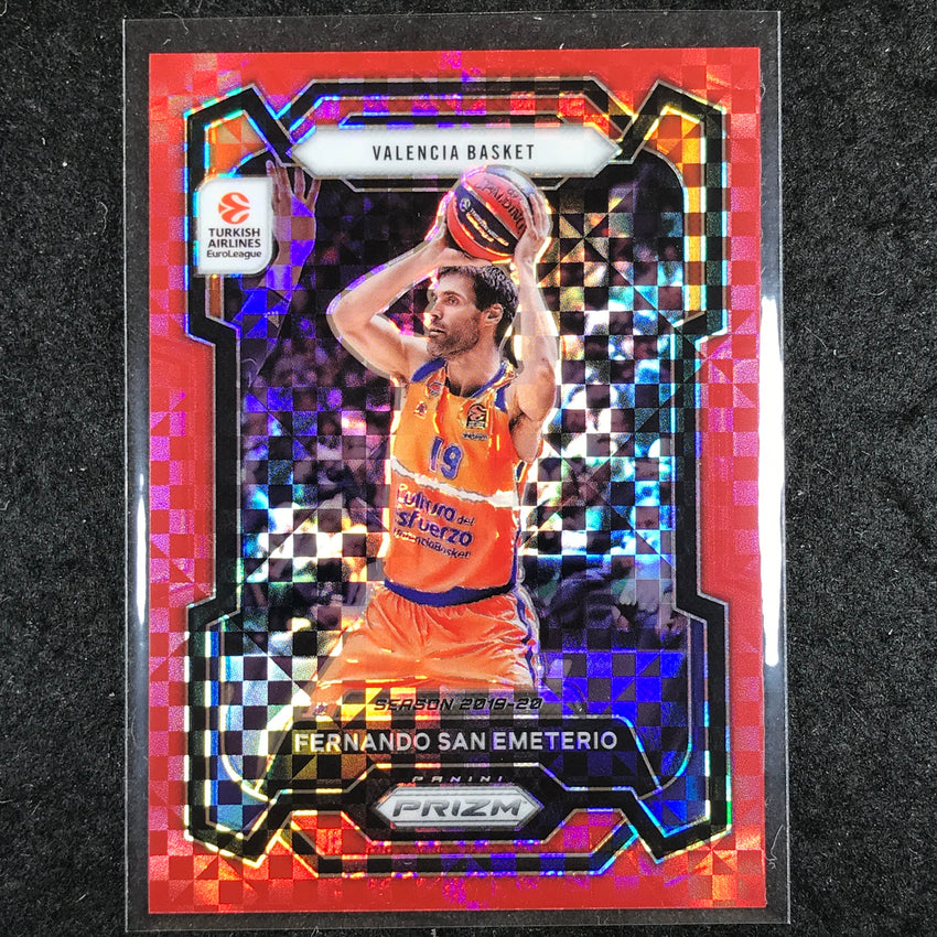 2023-24 Prizm EuroLeague FERNANDO SAN EMETERIO Red Power 31/75 #188