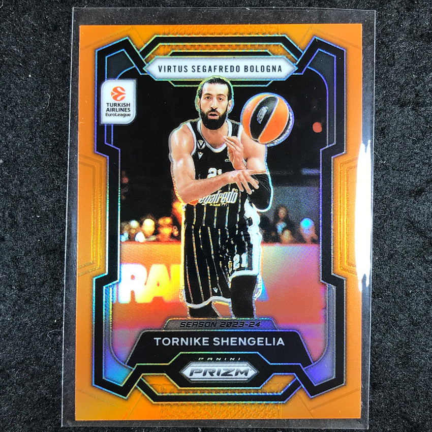 2023-24 Prizm EuroLeague TORNIKE SHENGELIA Orange Prizm 41/49 #68