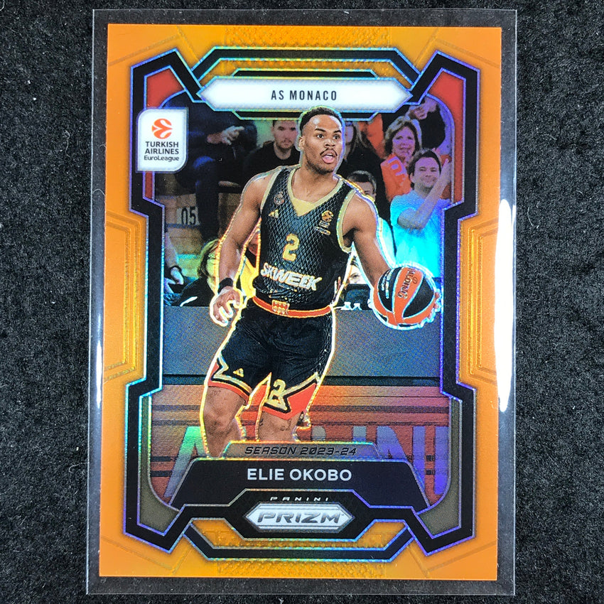 2023-24 Prizm EuroLeague ELIE OKOBO Orange Prizm 18/49 #87