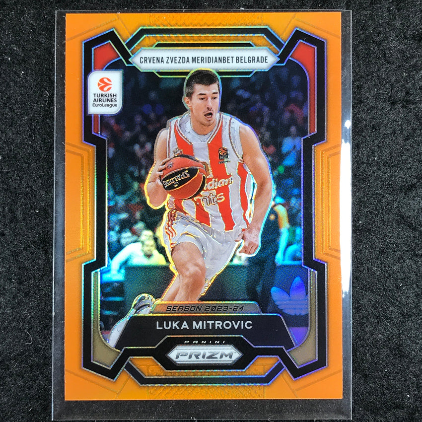2023-24 Prizm EuroLeague LUKA MITROVIC Orange Prizm 29/49 #146