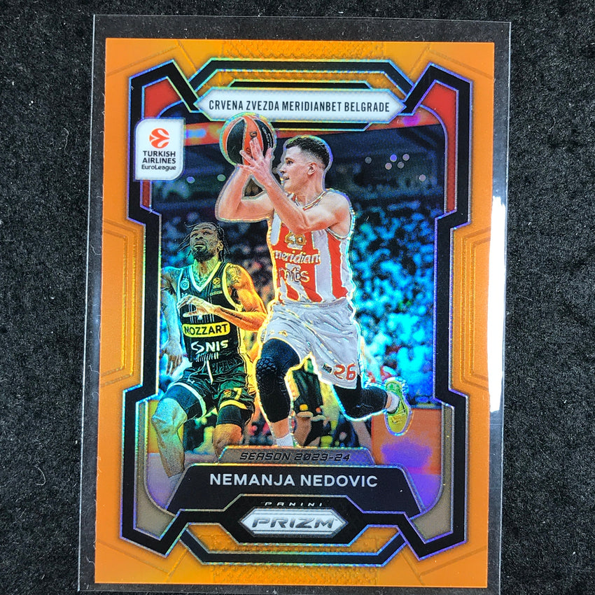 2023-24 Prizm EuroLeague NEMANJA NEDOVIC Orange Prizm 11/49 #161