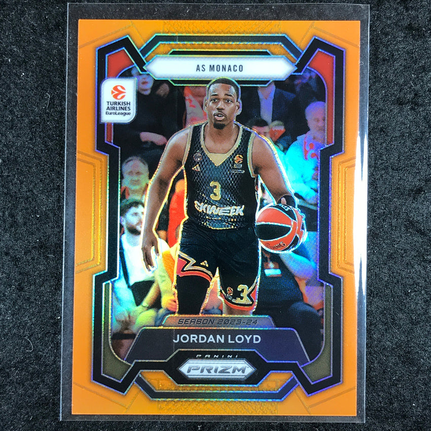 2023-24 Prizm EuroLeague JORDAN LOYD Orange Prizm 48/49 #175