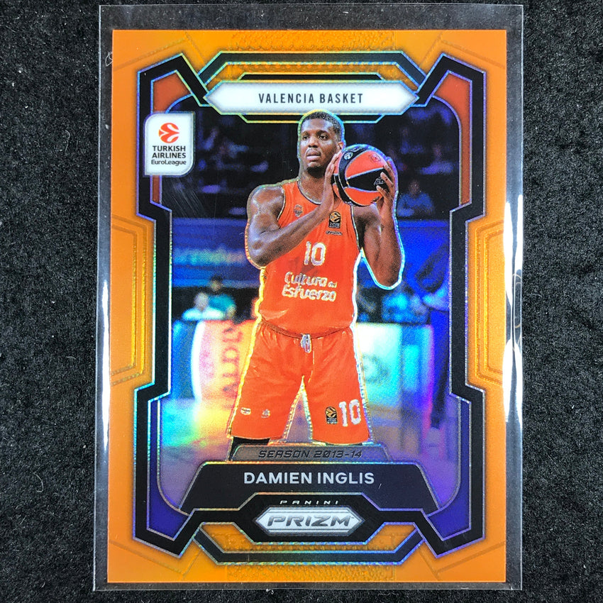 2023-24 Prizm EuroLeague DAMIEN INGLIS Orange Prizm 43/49 #199