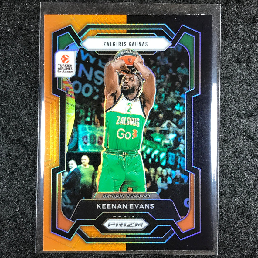 2023-24 Prizm EuroLeague KEENAN EVANS Basketball Prizm SP #7