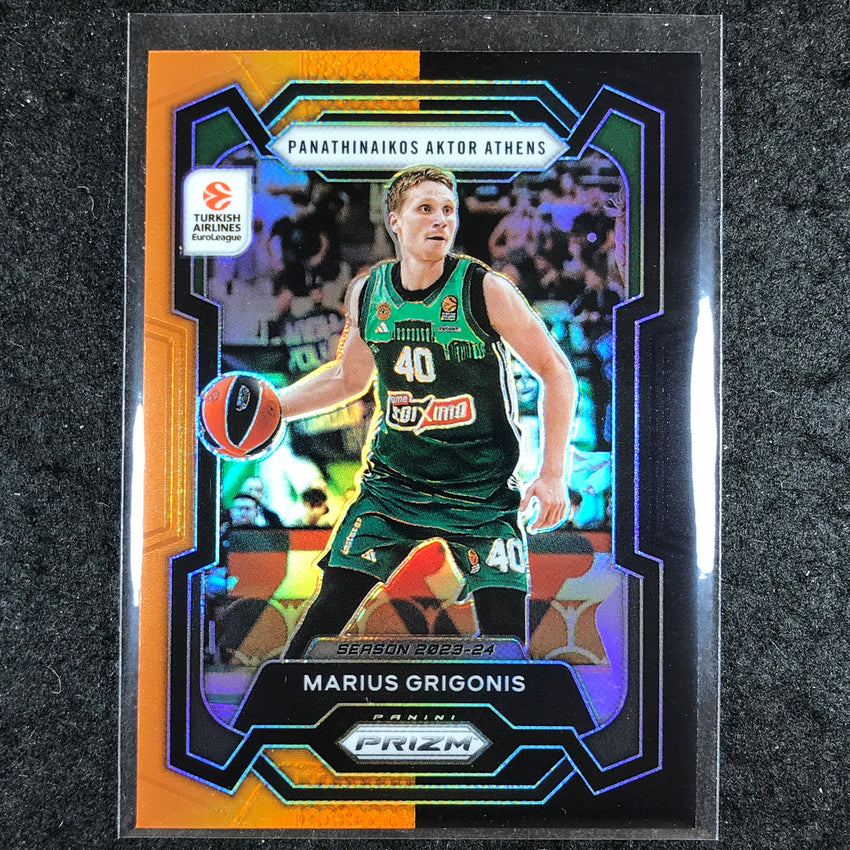 2023-24 Prizm EuroLeague MARIUS GRIGONIS Basketball Prizm SP #27