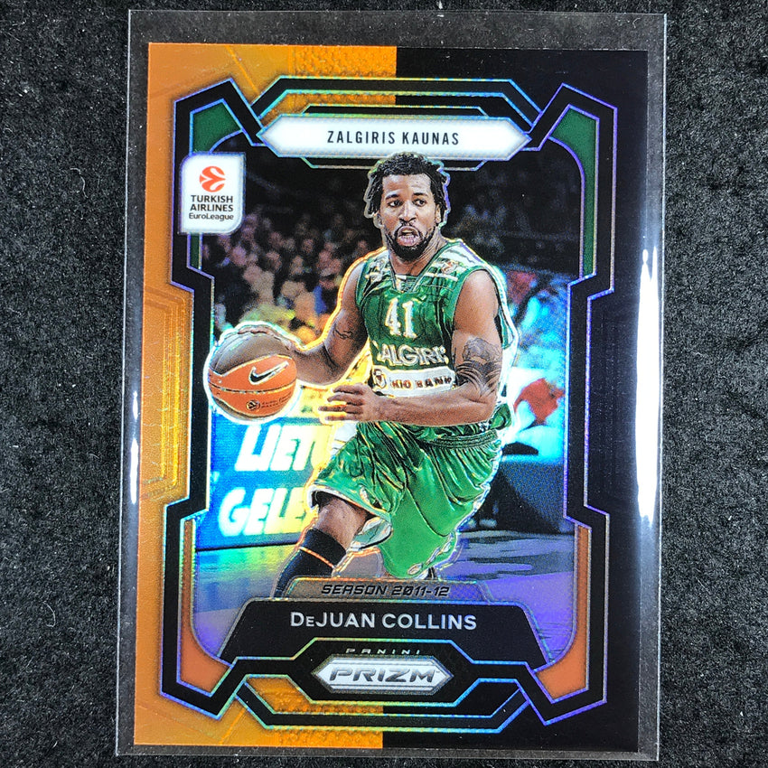 2023-24 Prizm EuroLeague DEJUAN COLLINS Basketball Prizm SP #30