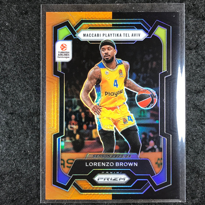 2023-24 Prizm EuroLeague LORENZO BROWN Basketball Prizm SP #59