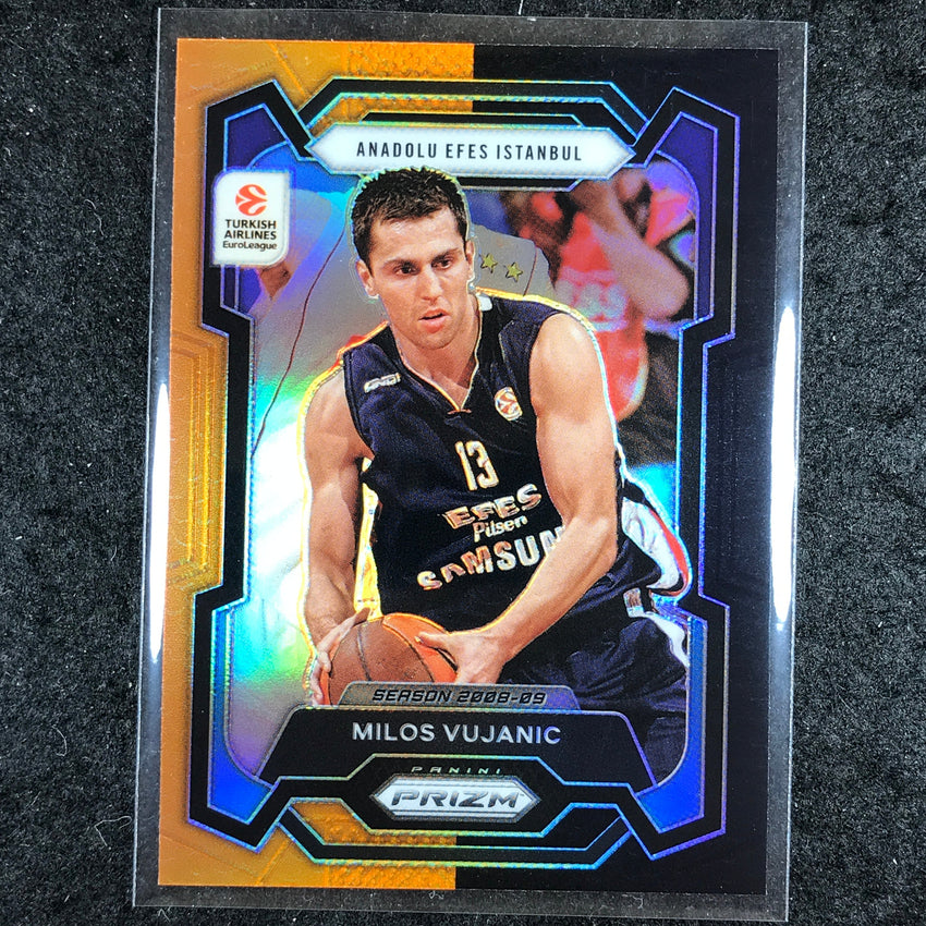 2023-24 Prizm EuroLeague MILOS VUJANIC Basketball Prizm SP #61