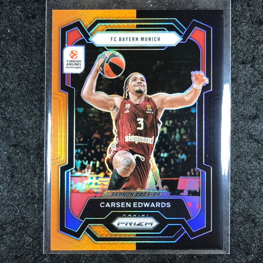 2023-24 Prizm EuroLeague CARSEN EDWARDS Basketball Prizm SP #67