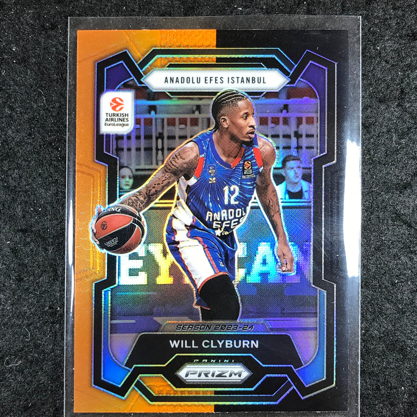 2023-24 Prizm EuroLeague WILL CLYBURN Basketball Prizm SP #84