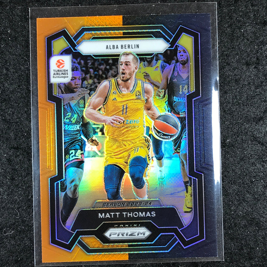 2023-24 Prizm EuroLeague MATT THOMAS Basketball Prizm SP #103